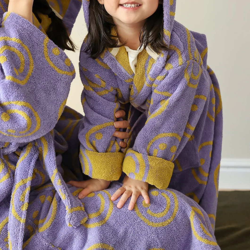Double-sided Smiley Bath Gown - Image 5