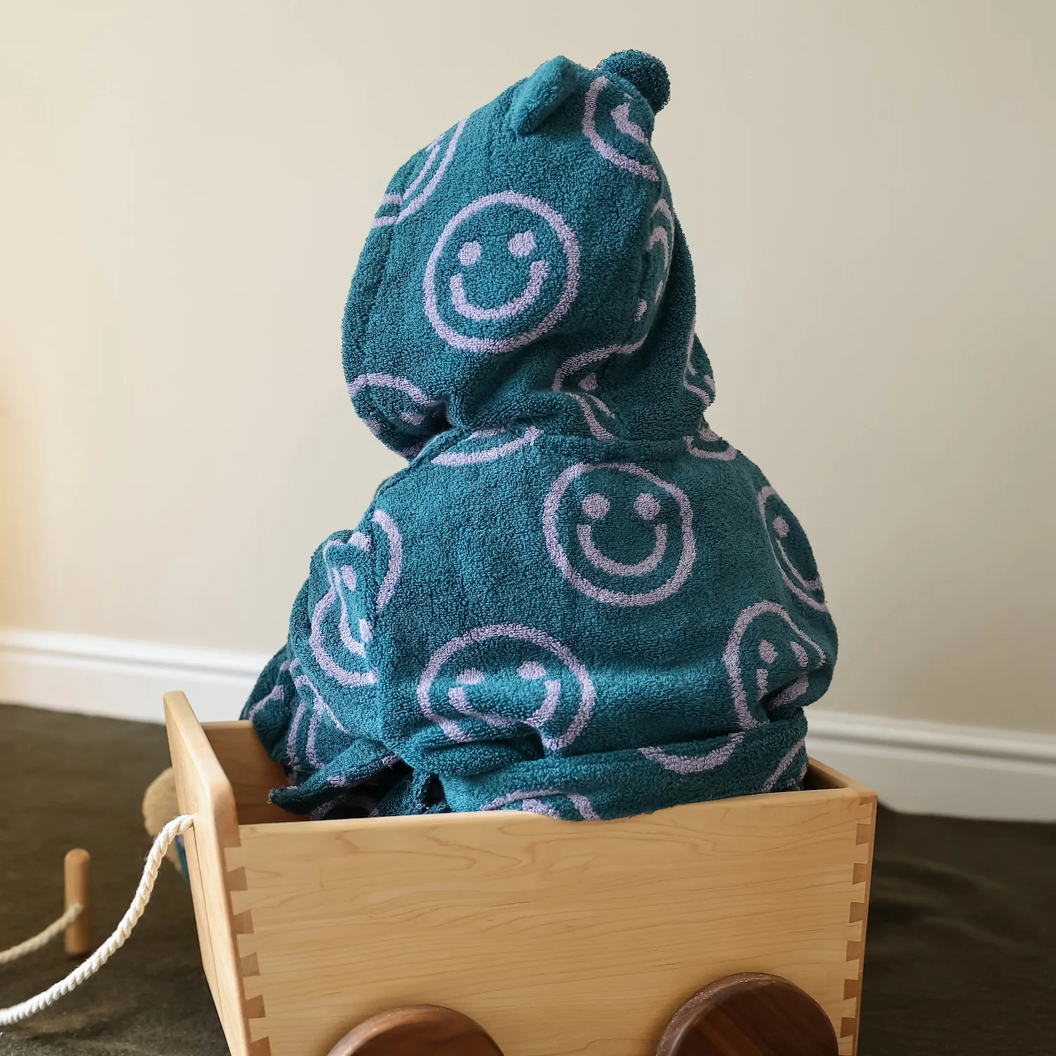 Double-sided Smiley Bath Gown - Image 9
