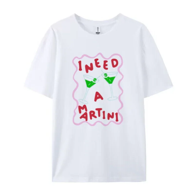 E-Girl Grunge Streetwear Cocktail Graphic Tee - Image 3