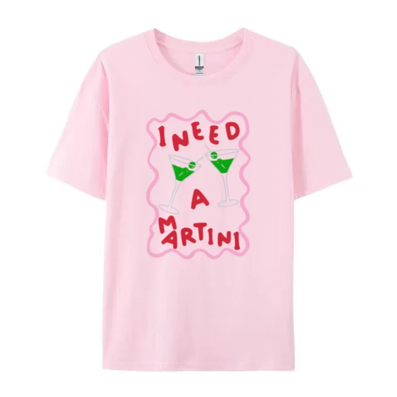 E-Girl Grunge Streetwear Cocktail Graphic Tee - Image 5