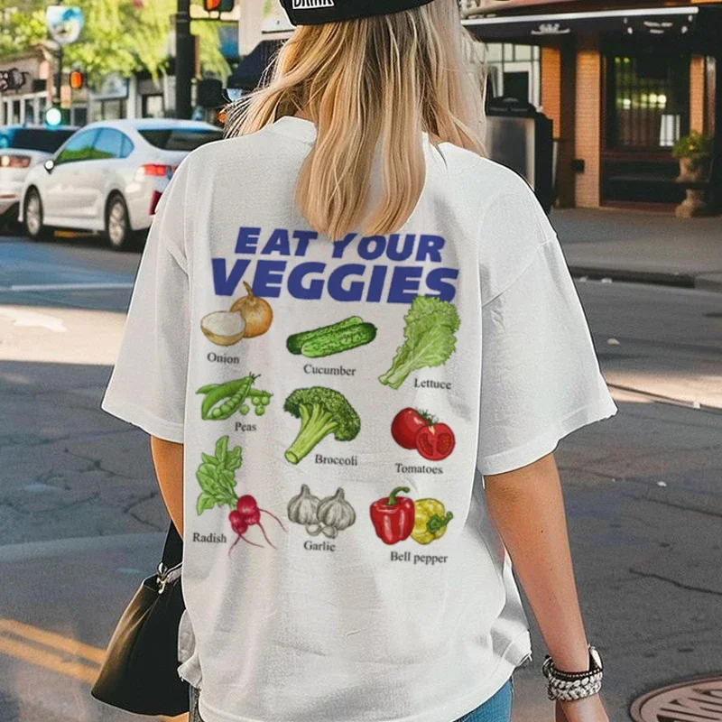 Eat Your Veggies T-Shirt - Image 2