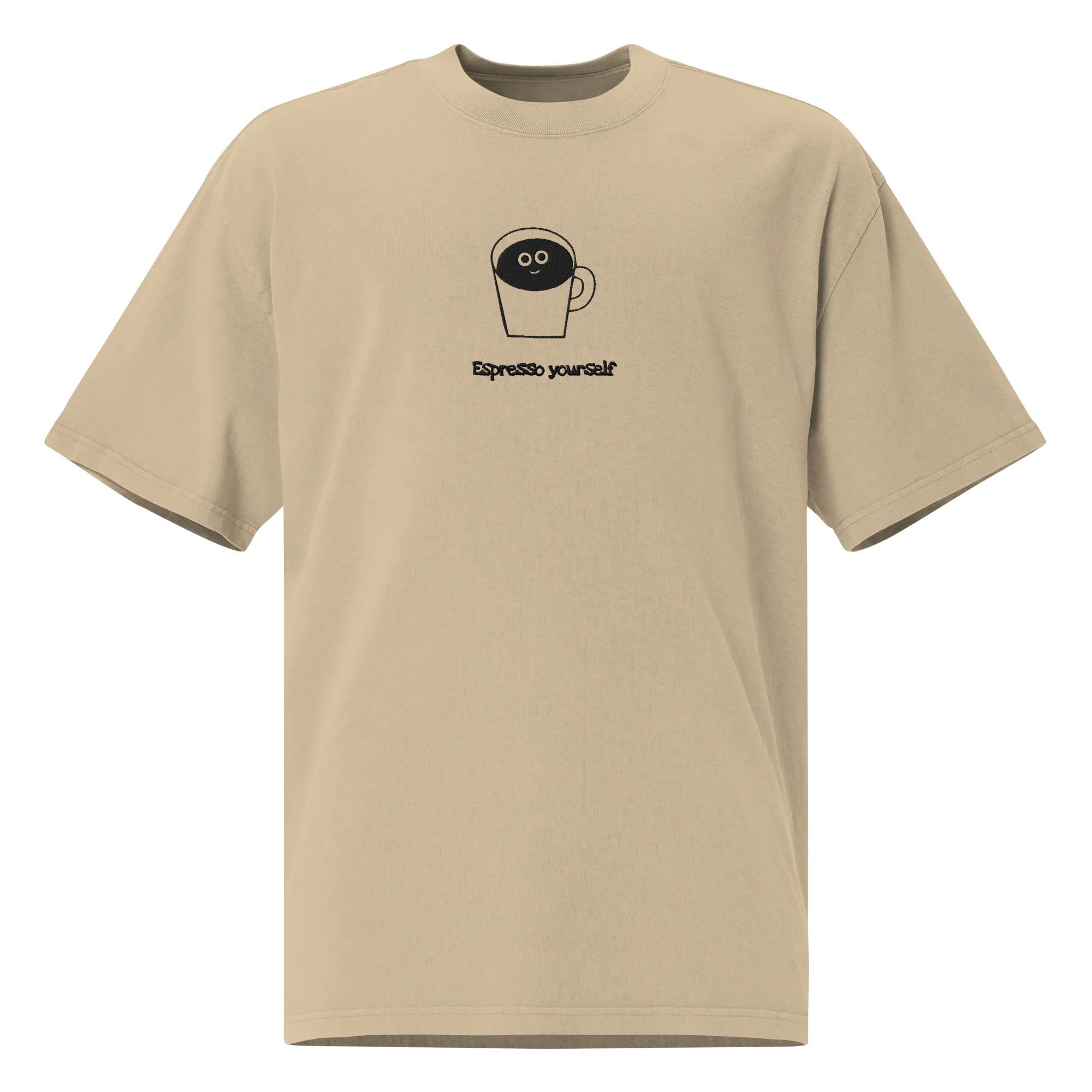 Espresso yourself Oversized faded t-shirt - Image 7