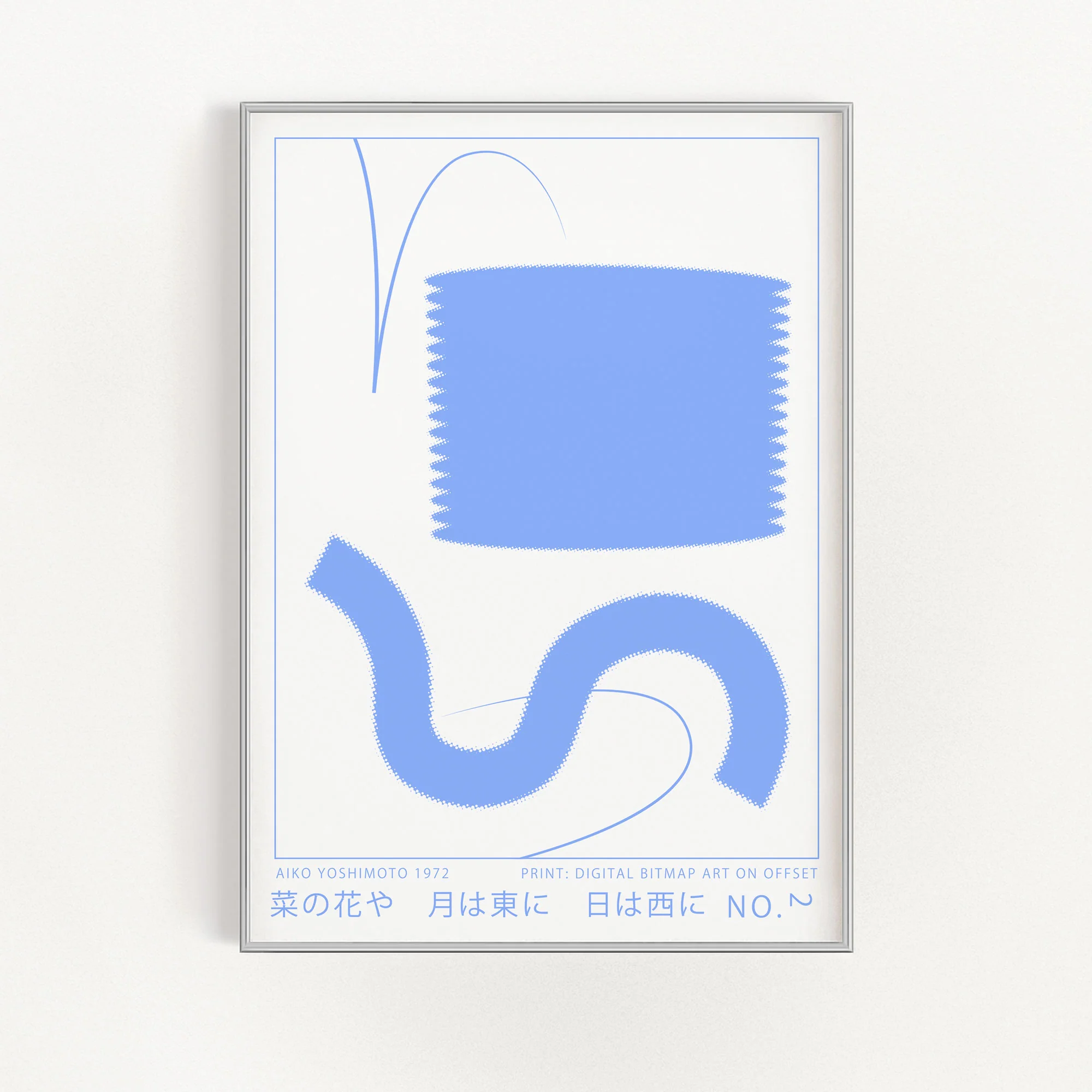 Flat Figures - Blue