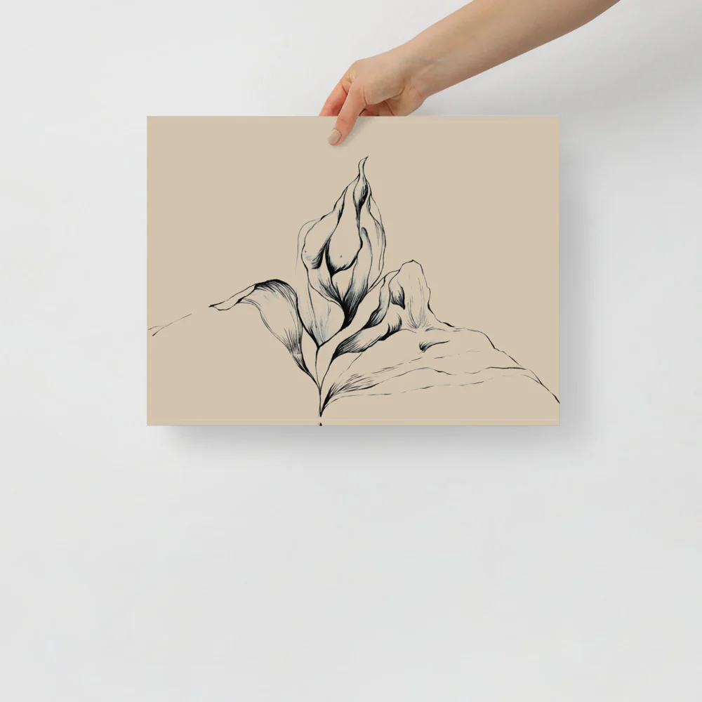Floral Body Wall Art - Image 2