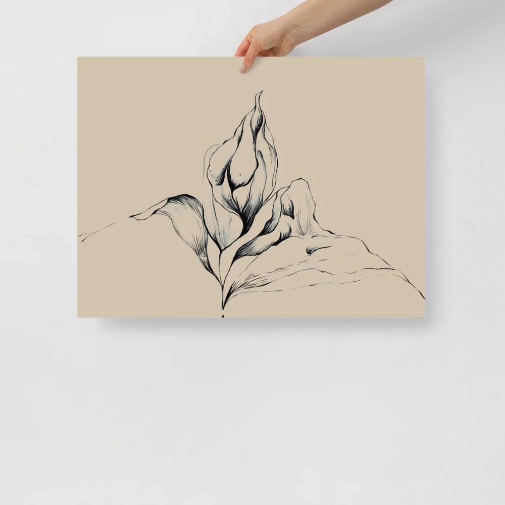 Floral Body Wall Art - Image 5