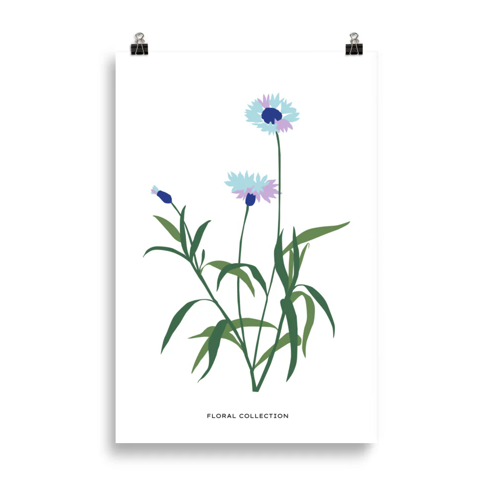 Floral Collection - Blue Flower - Image 5