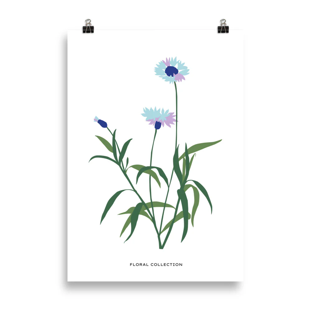 Floral Collection - Blue Flower - Image 6