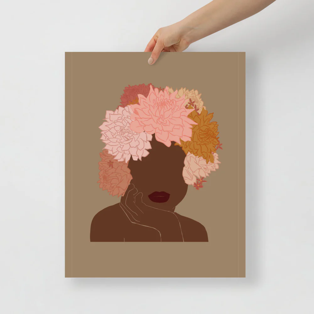 Floral Perm Wall Art - Image 4