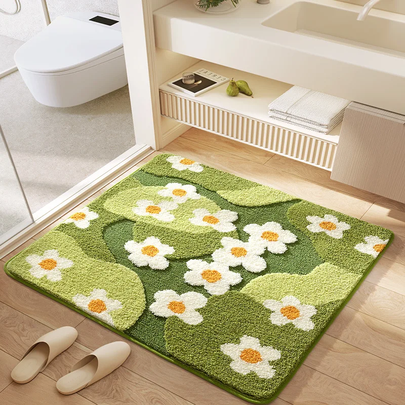Flower Garden Bath Mat - Image 3