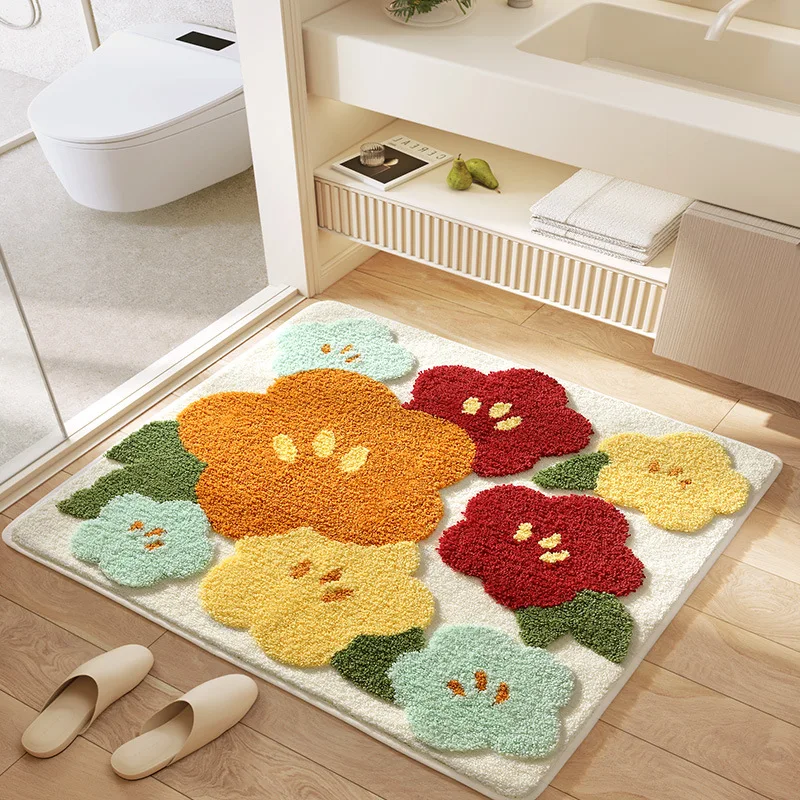 Flower Garden Bath Mat - Image 4