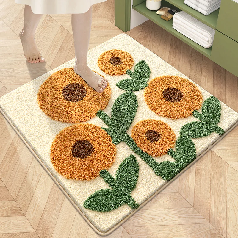 Flower Garden Bath Mat - Image 5