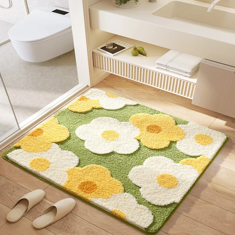 Flower Garden Bath Mat - Image 7