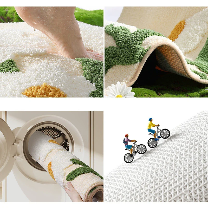 Flower Garden Bath Mat - Image 8
