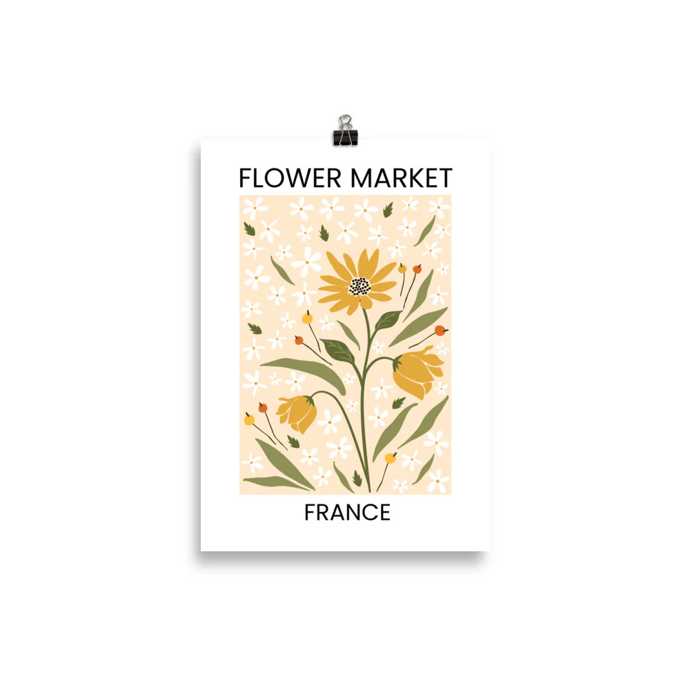 Flower Market - France - Image 2