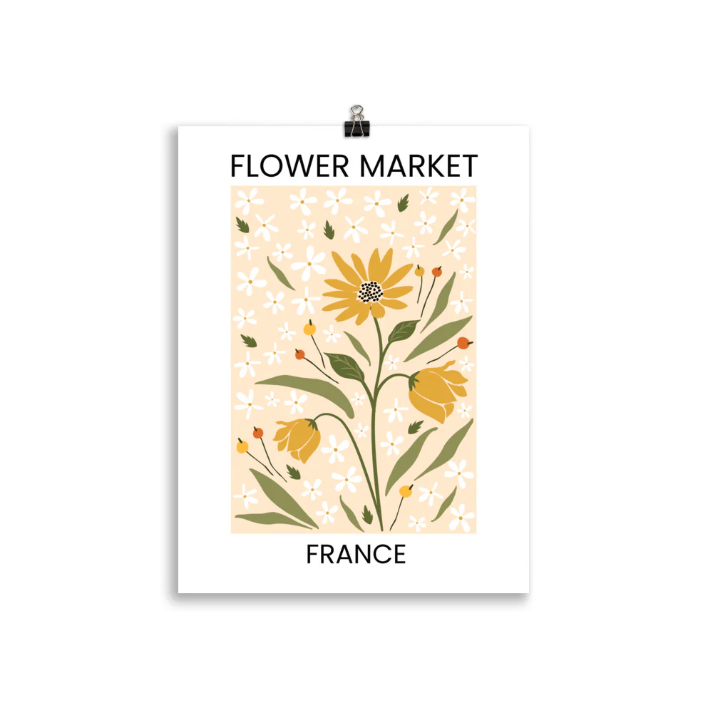 Flower Market - France - Image 3