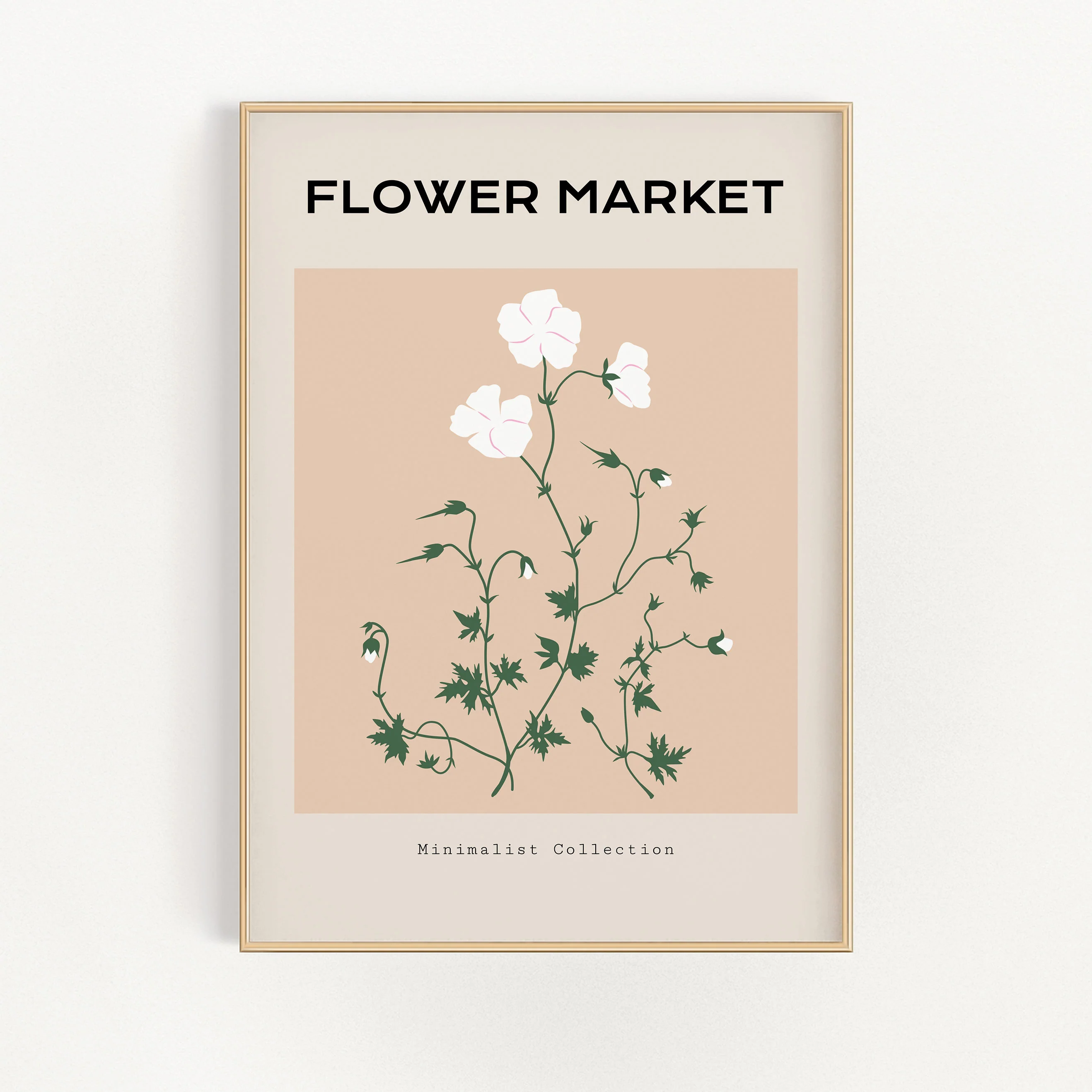 Flower Market - Minimalist Collection