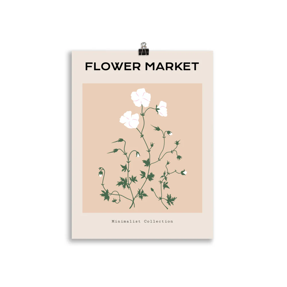 Flower Market - Minimalist Collection - Image 3