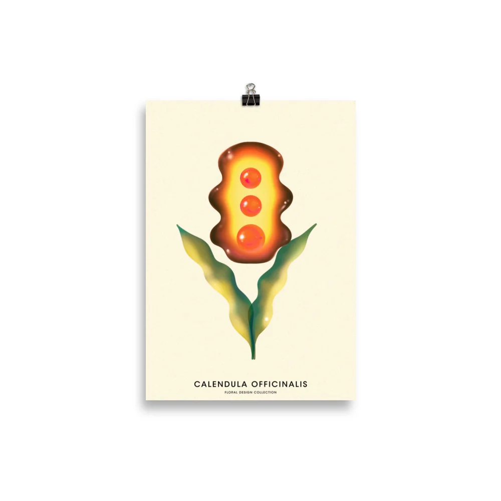 Flower - Orange - Image 2