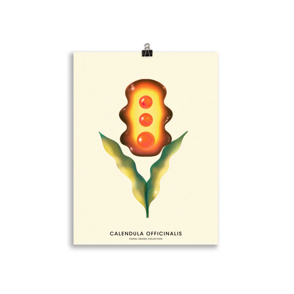 Flower - Orange - Image 3