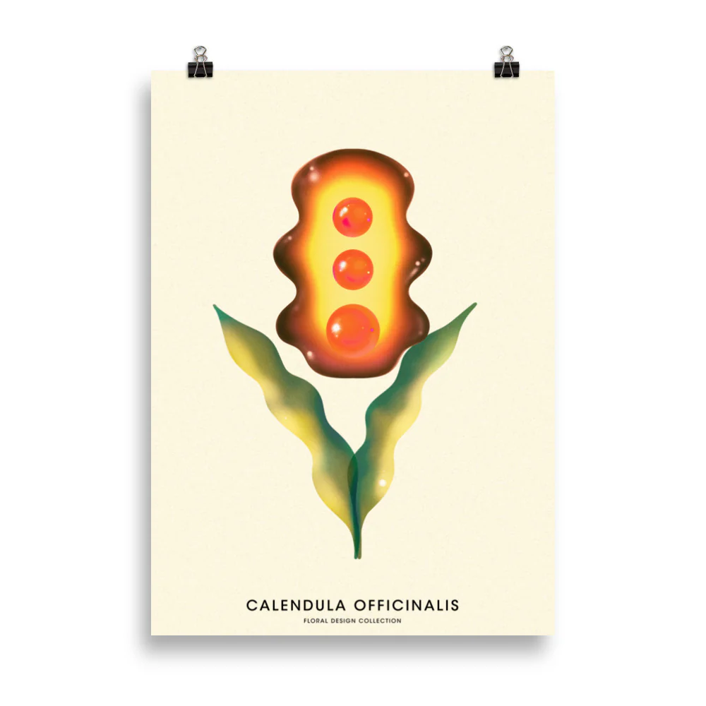 Flower - Orange - Image 4