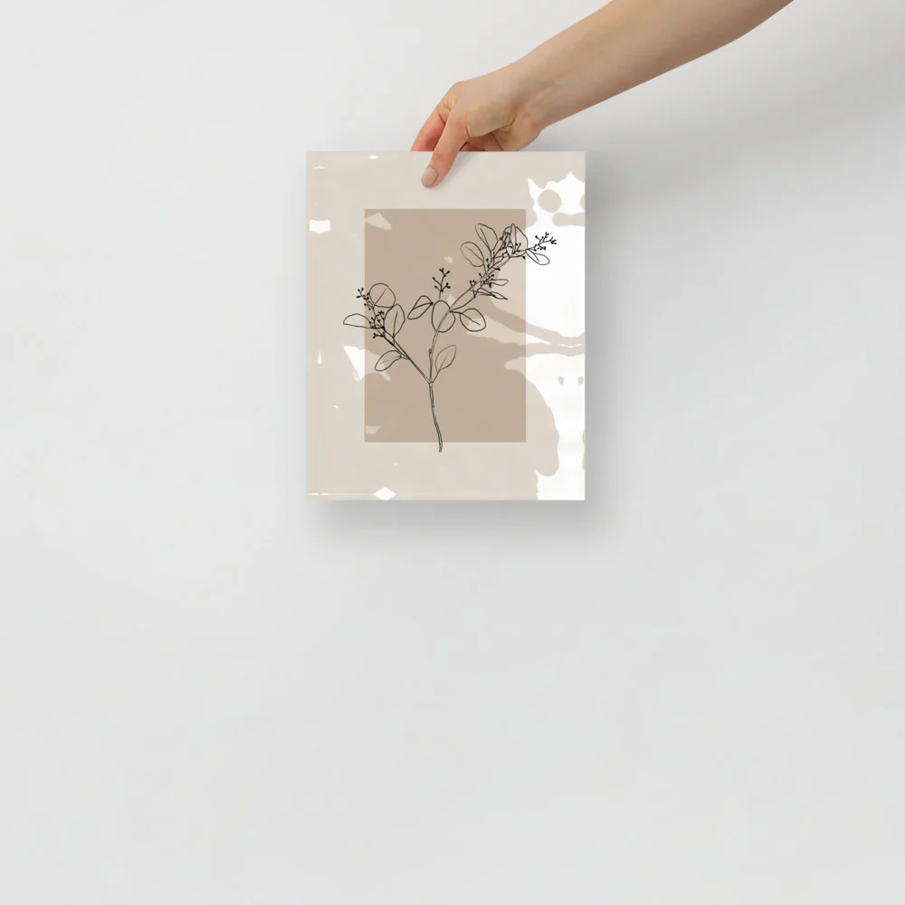 Flower Sketch Wall Art - Image 7