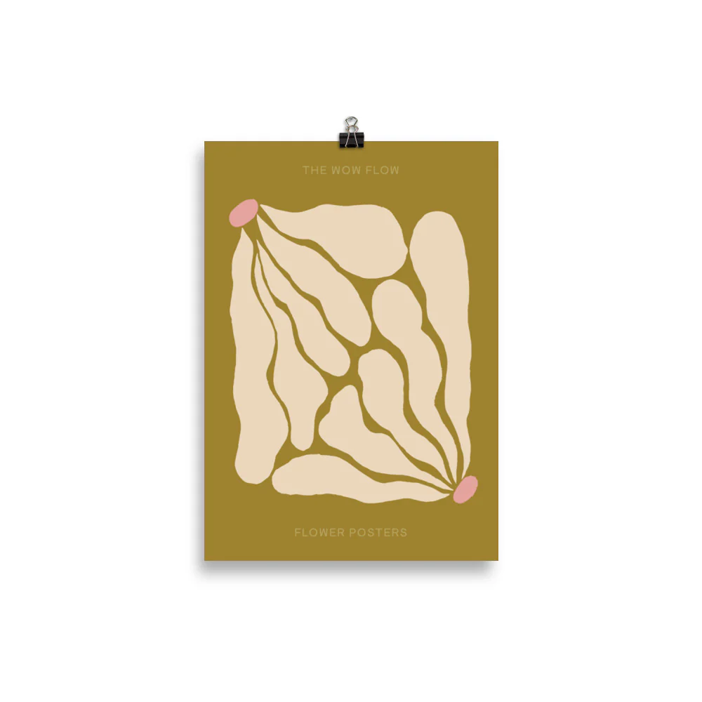 Flower Square - Khaki - Image 2