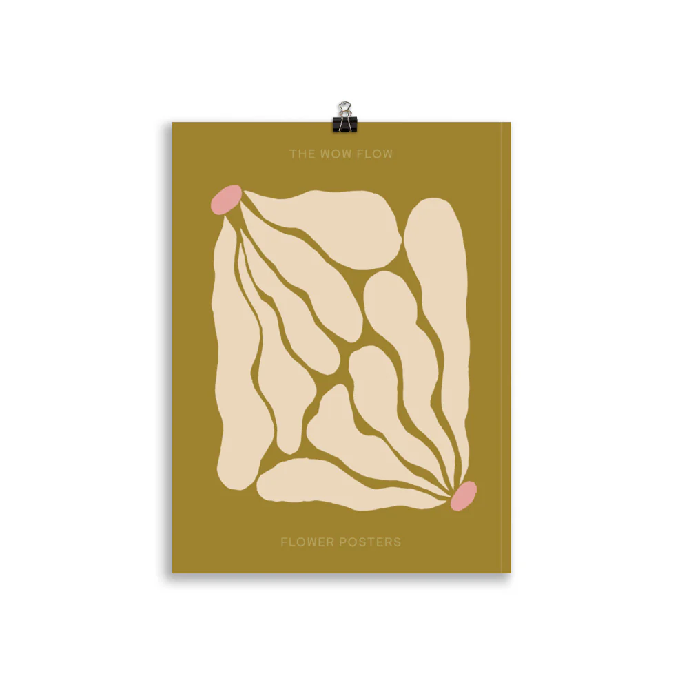 Flower Square - Khaki - Image 3