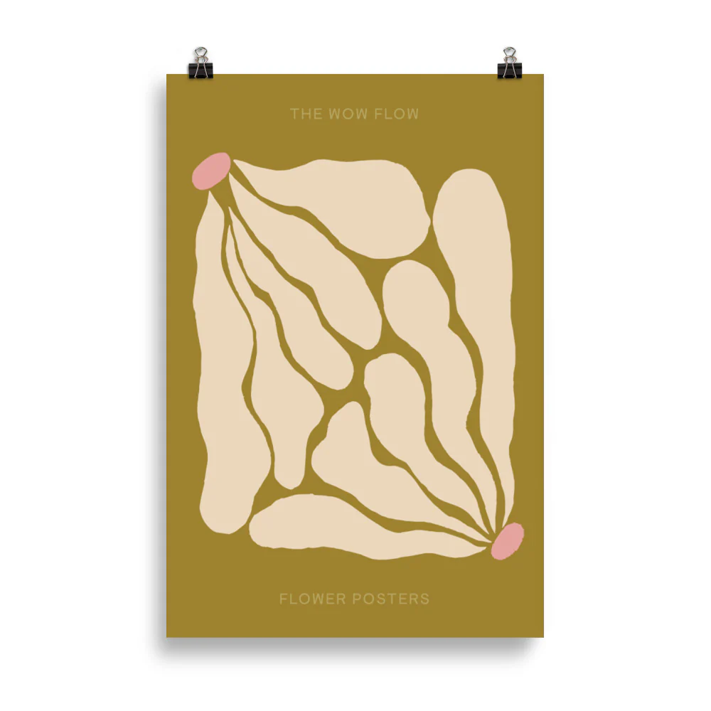 Flower Square - Khaki - Image 5