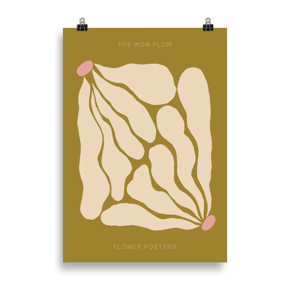 Flower Square - Khaki - Image 6