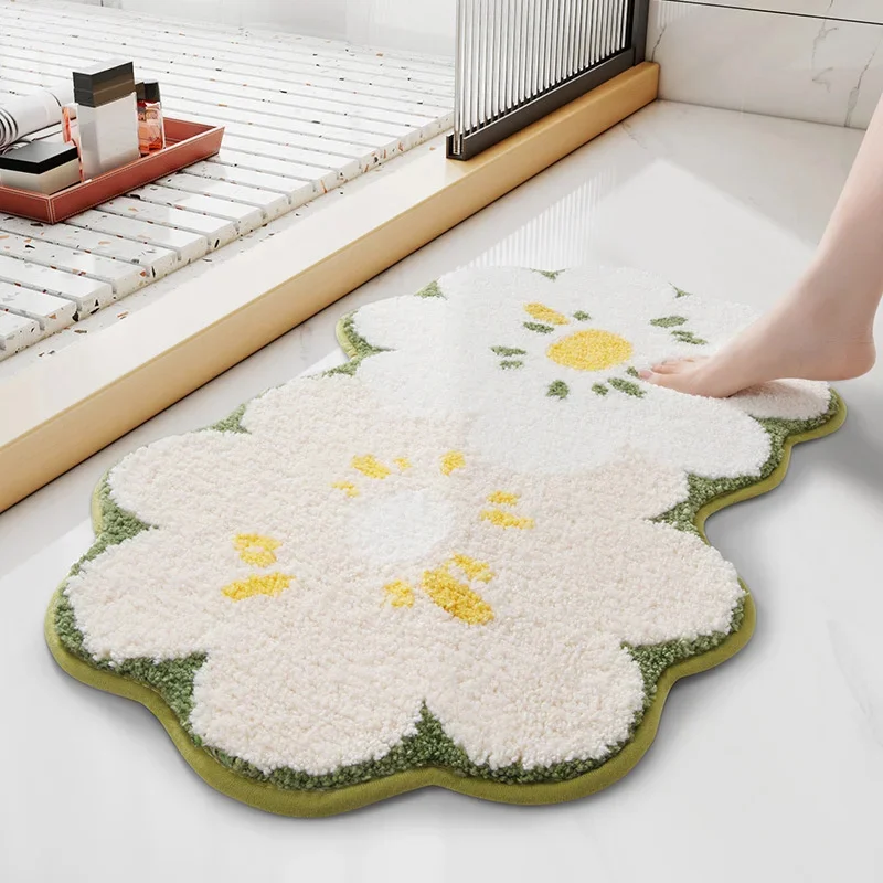 Flower Tufted Bath Mat - Image 5