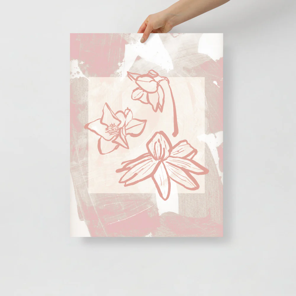 Flowers In Sunset Wall Art - Image 11