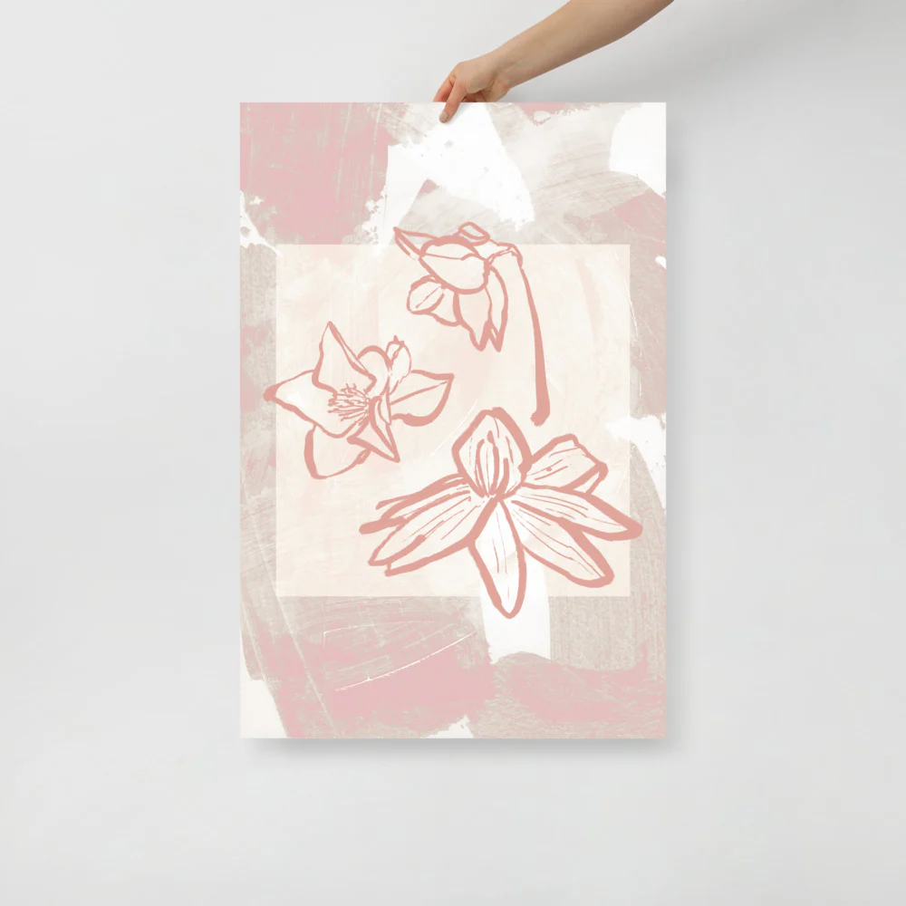 Flowers In Sunset Wall Art - Image 12