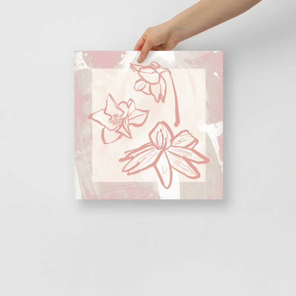 Flowers In Sunset Wall Art - Image 7