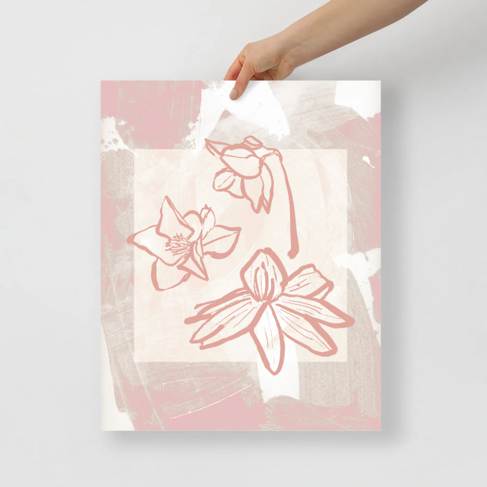 Flowers In Sunset Wall Art - Image 9