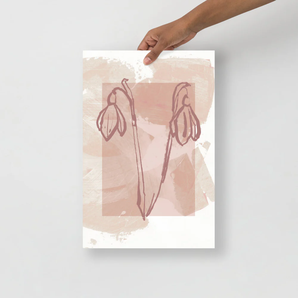 Flowers In Sunset Wall Art - Image 3