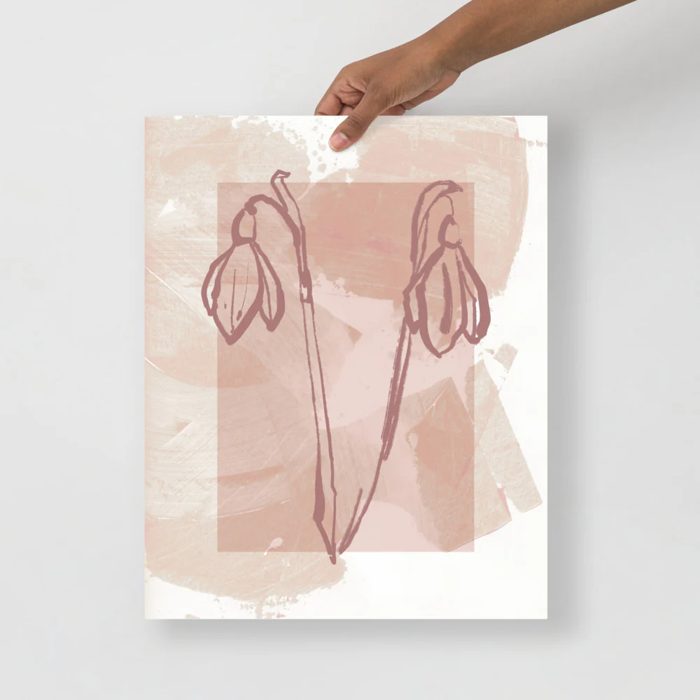 Flowers In Sunset Wall Art - Image 4
