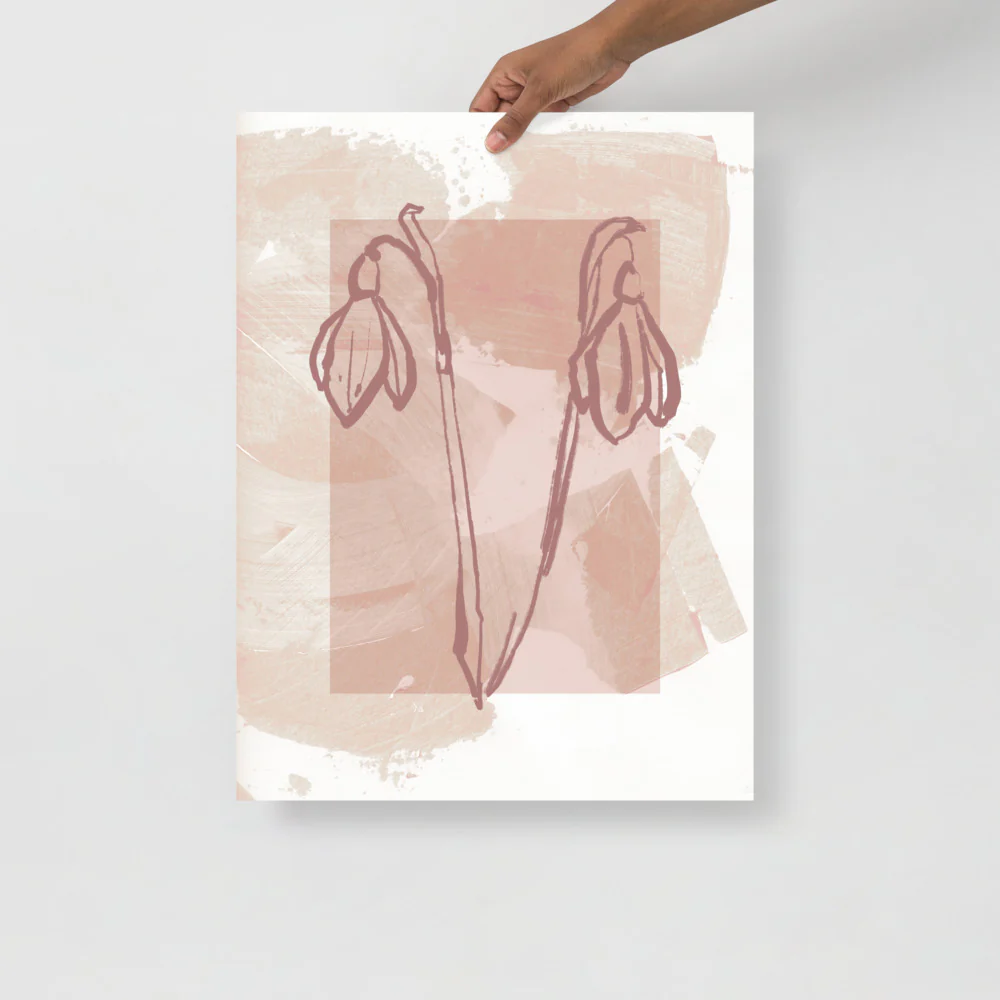Flowers In Sunset Wall Art - Image 5