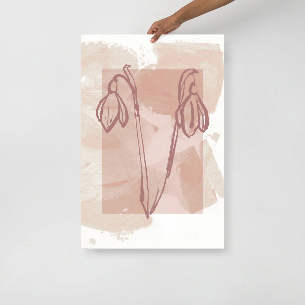 Flowers In Sunset Wall Art - Image 6