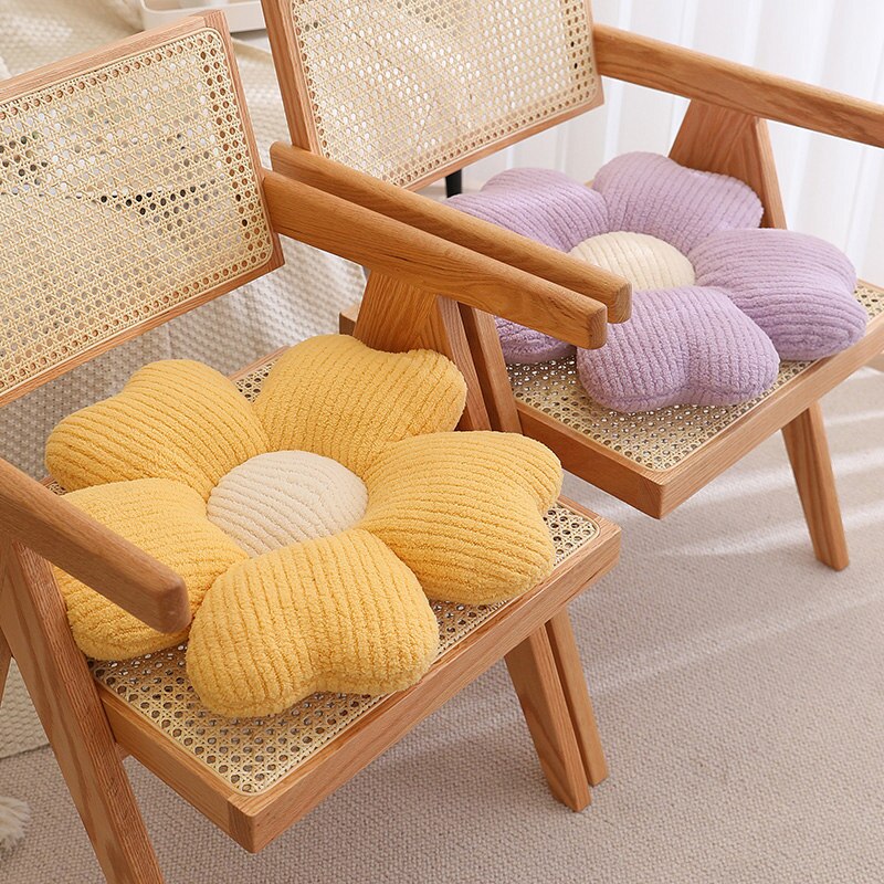 Fluffy Clover Flower Cushion - Image 10