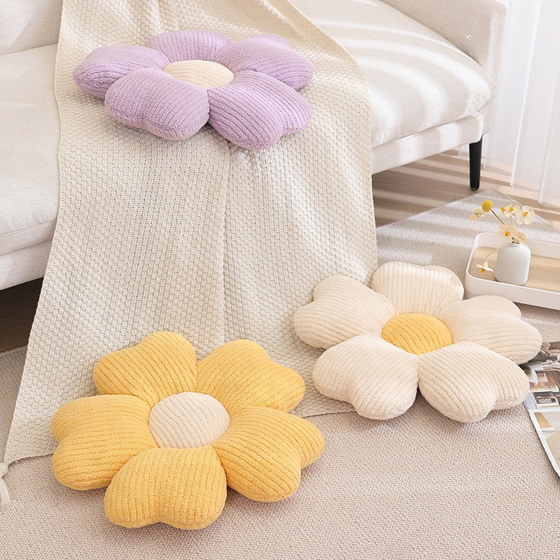 Fluffy Clover Flower Cushion - Image 11