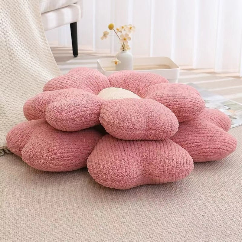 Fluffy Clover Flower Cushion - Image 15