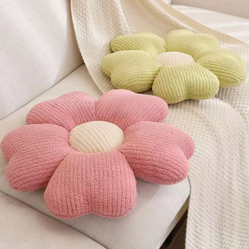 Fluffy Clover Flower Cushion - Image 16