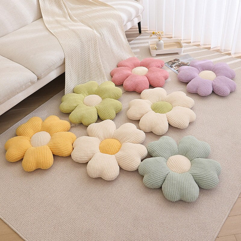 Fluffy Clover Flower Cushion - Image 6