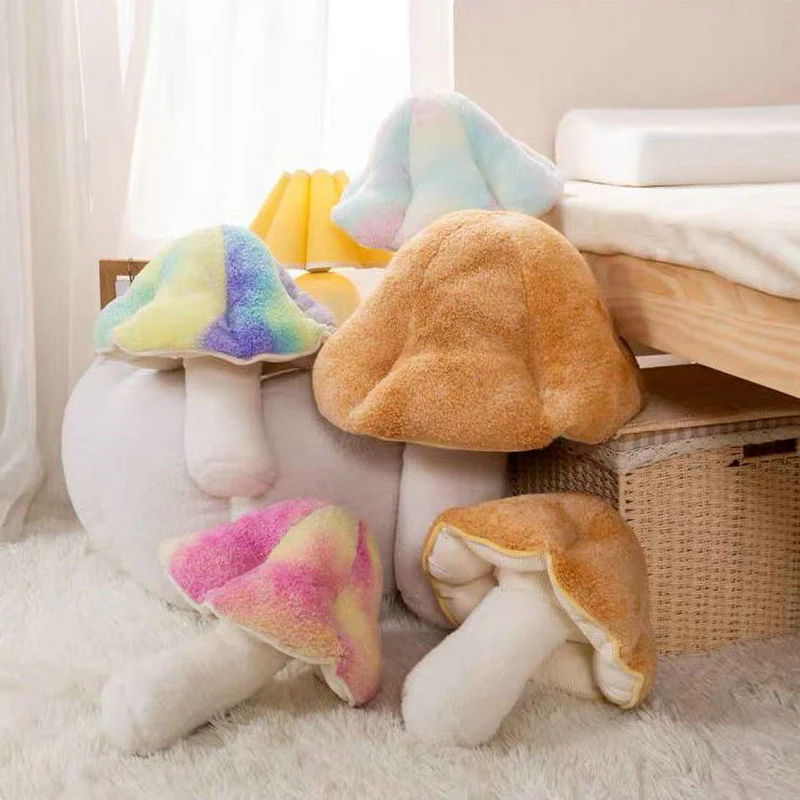Fluffy Mushroom Cushion