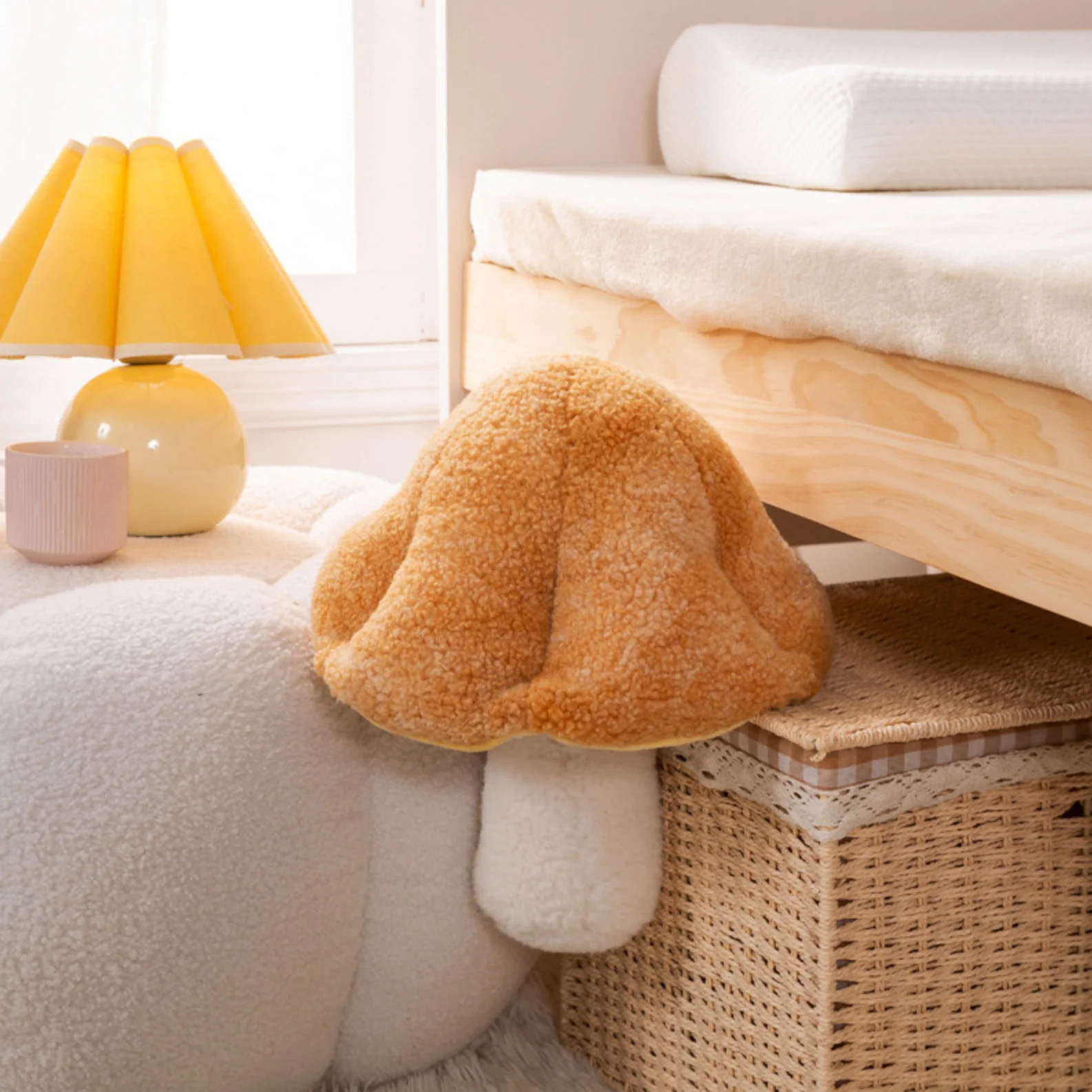 Fluffy Mushroom Cushion - Image 4