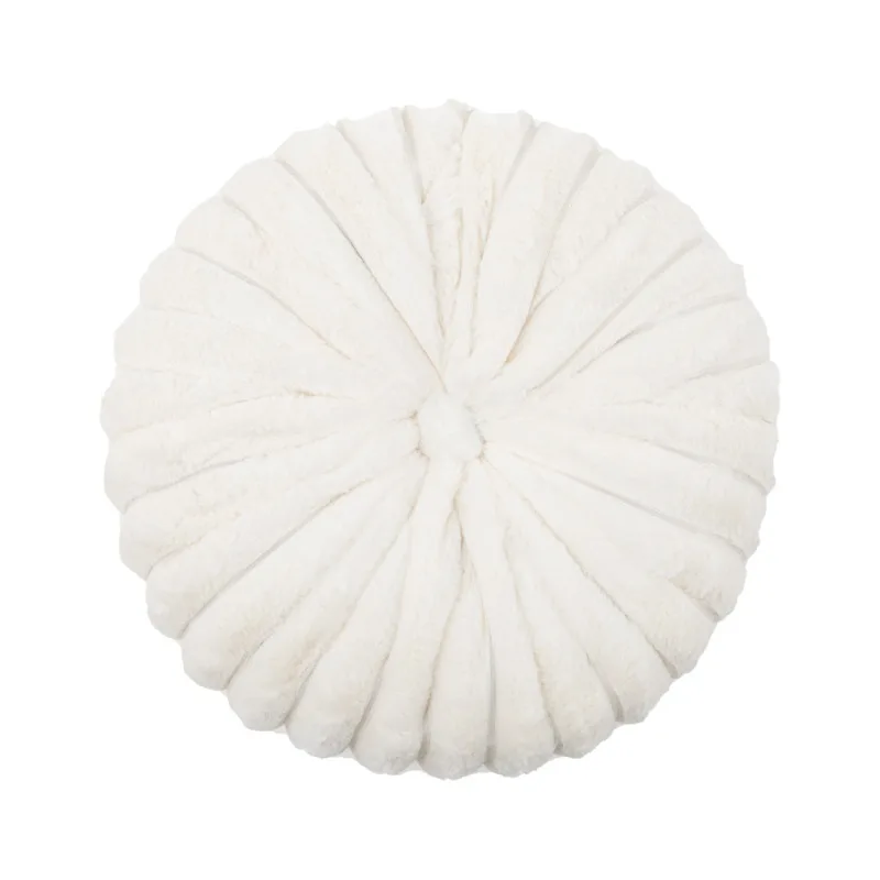 Fluffy Pastel Pumpkin Cushion - Image 5