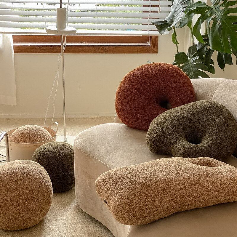 Fluffy Pebble Cushions - Image 2