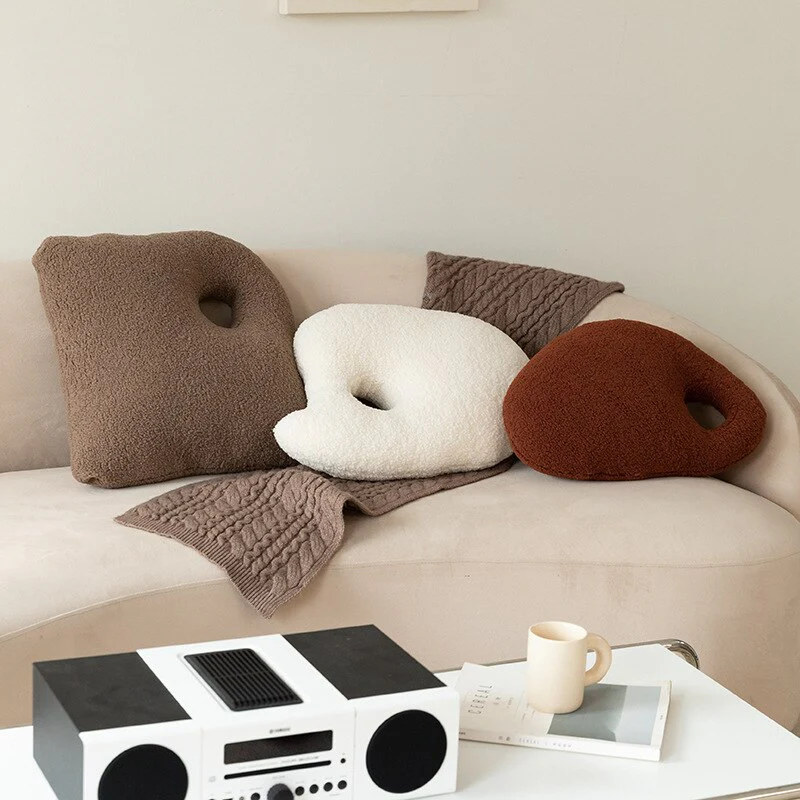 Fluffy Pebble Cushions - Image 3