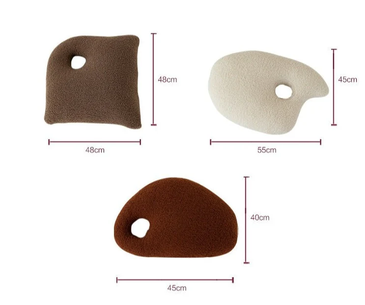 Fluffy Pebble Cushions - Image 6