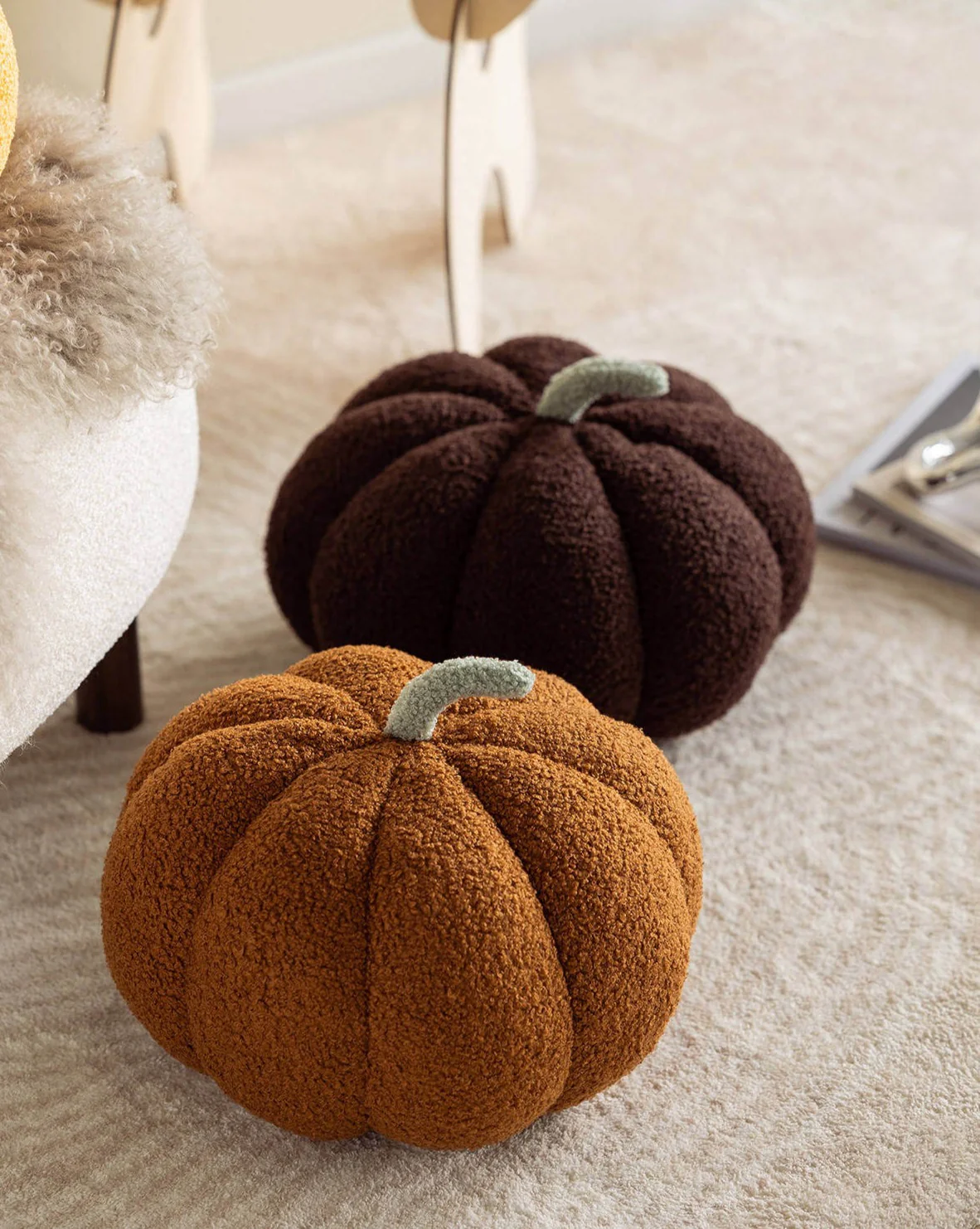 Fluffy Pumpkin Cushion - Image 19